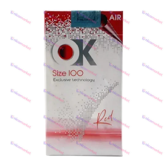 OK KS 100 Red — класичні сигарети у м’якій пачці