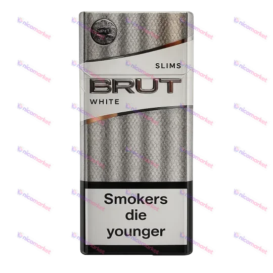BRUT Slims White