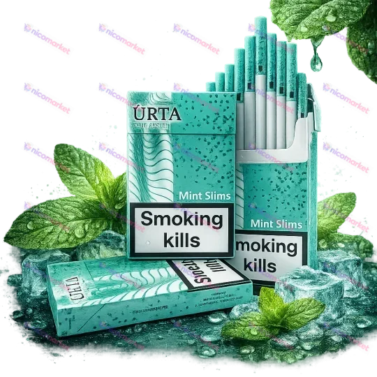URTA Mint Slims — ментолові сигарети формату Slims