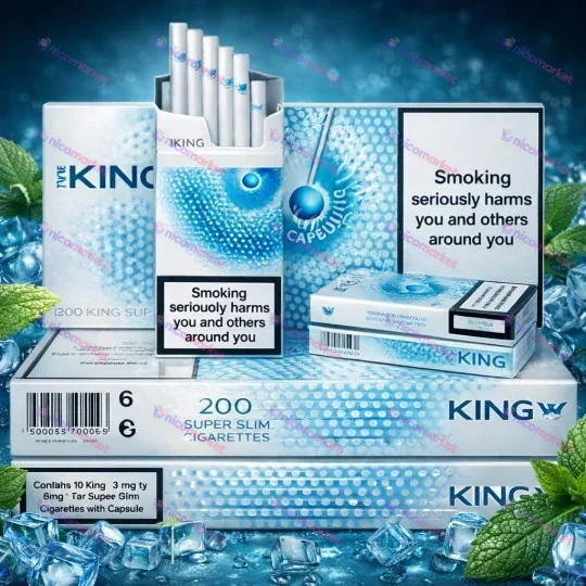 King Super Slims Capsule ментол