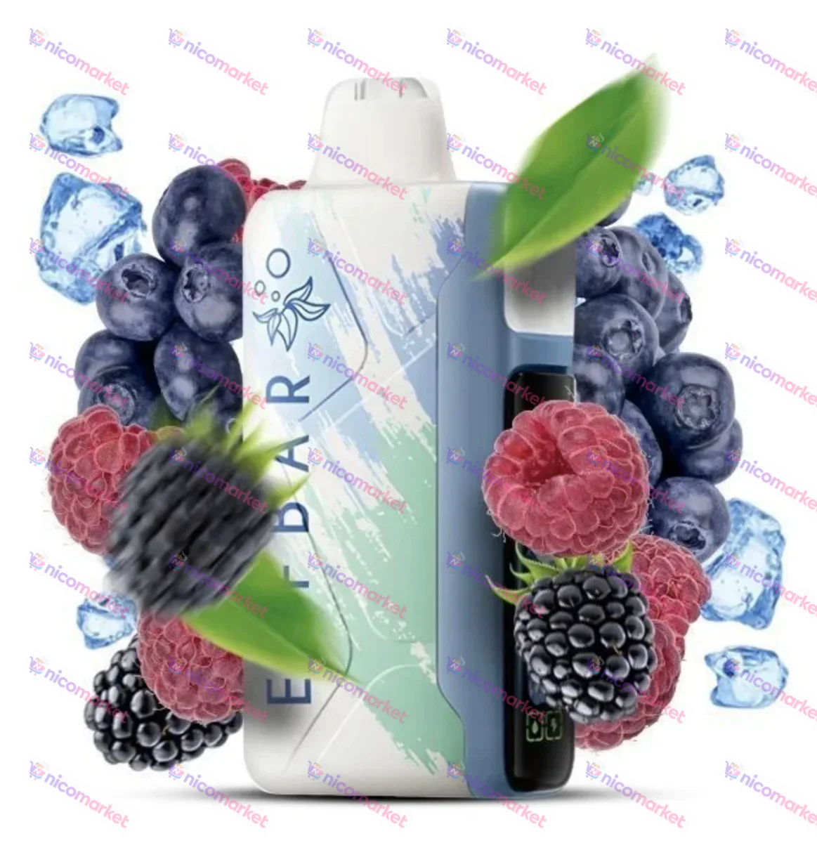 Elf Bar Ice King 45000 Blue Razz Ice (Ягідний лимонад з льодом)